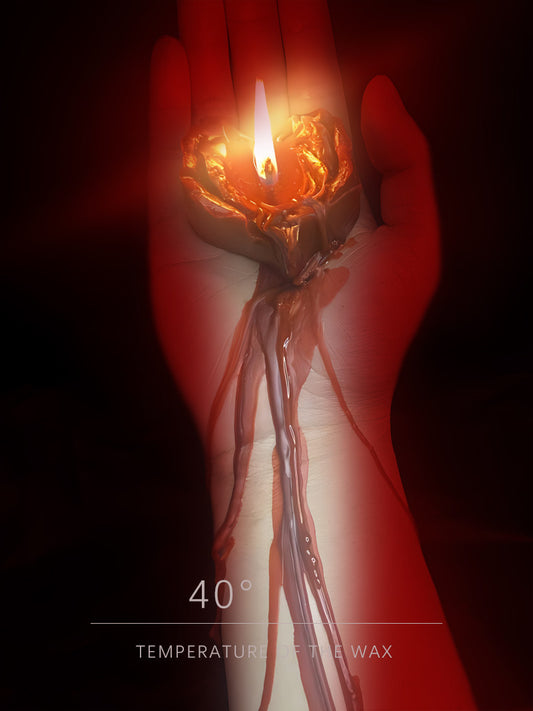 Peony Rose Flow-Core Wax Drip - image 0