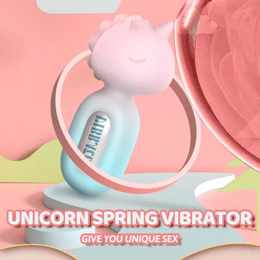 Cute Unicorn High Frequency Vibrator Masturbator - image 0