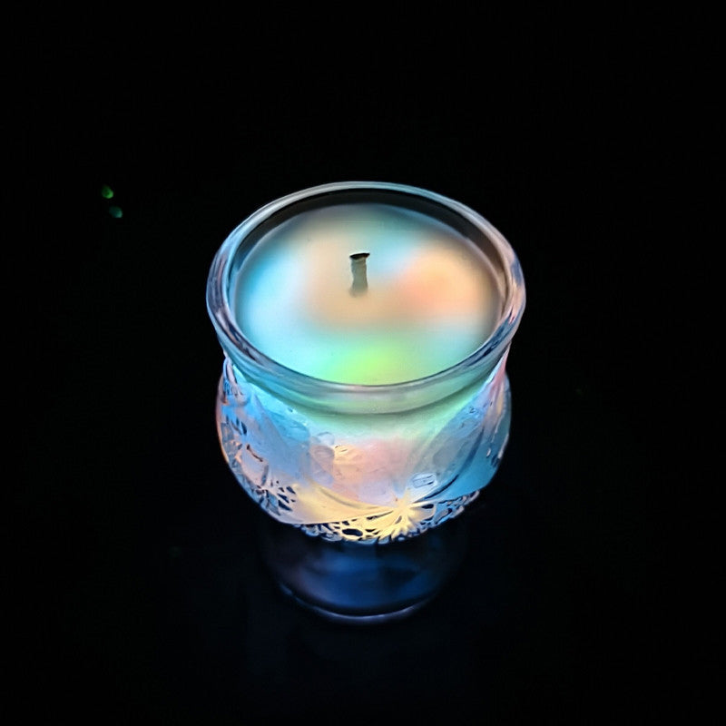 Low Temperature Candles Wine Cup Shaped In The Dark Scented - B - image 3