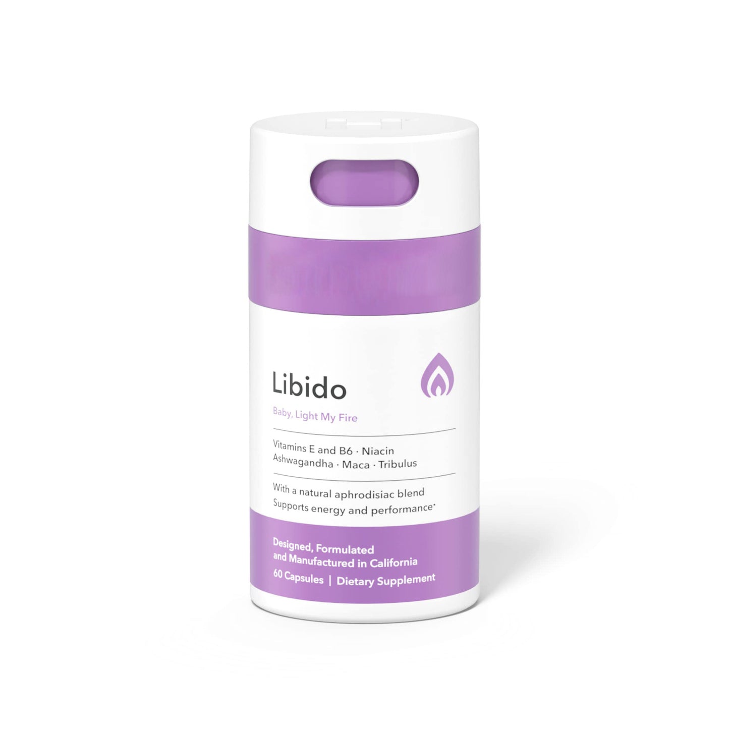 Libido Blend (60 Capsules) Natural Aphrodisiac Blend with Maca, Ashwagandha, Vegan, Non-GMO - 60 capsules - image 3