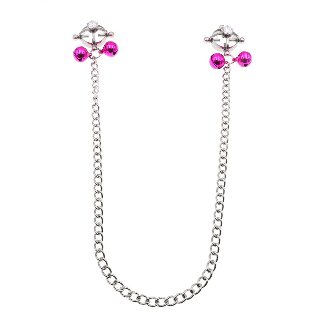 Metal Nipple Clamps With Jewerly - A - image 2