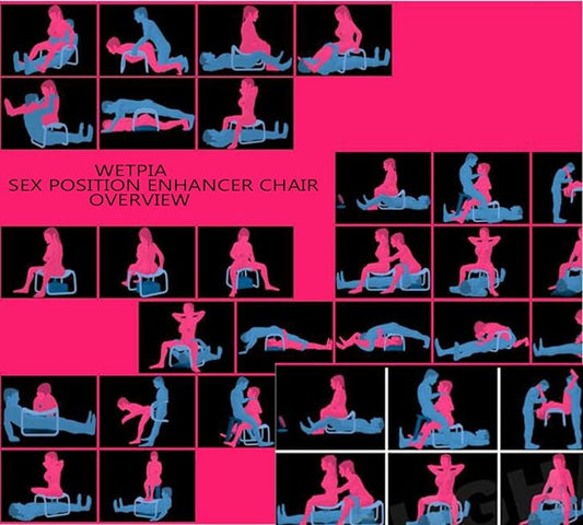 Multifunction Sex Position Enhancer Chair with Handrail for Couples - image 1