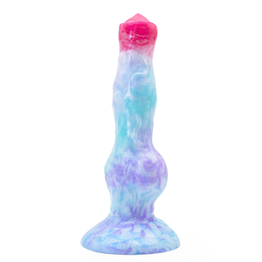 Fantasy Silicone Animal Penis - Blue - image 2