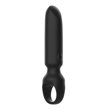Bullet Vibrator Lipstick Mini Vibrator with 10 Vibration Modes - Black - image 8