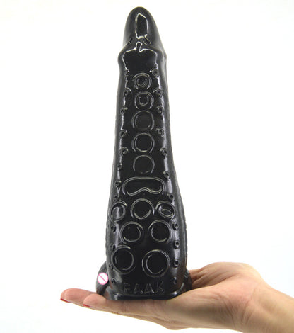 Thick Squid Adult Erotic Animal Dildo - Black - image 1