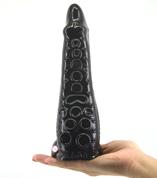 Thick Squid Adult Erotic Animal Dildo - Black - image 1
