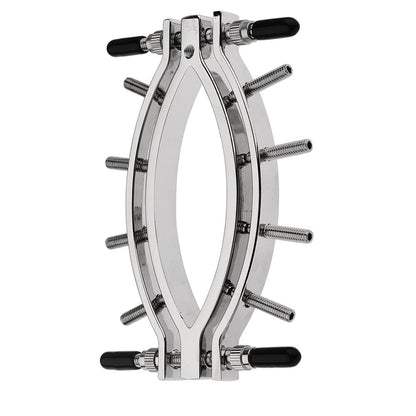 Stainless Metal Adjustable Labia Clamp for Sensation Play - image 3