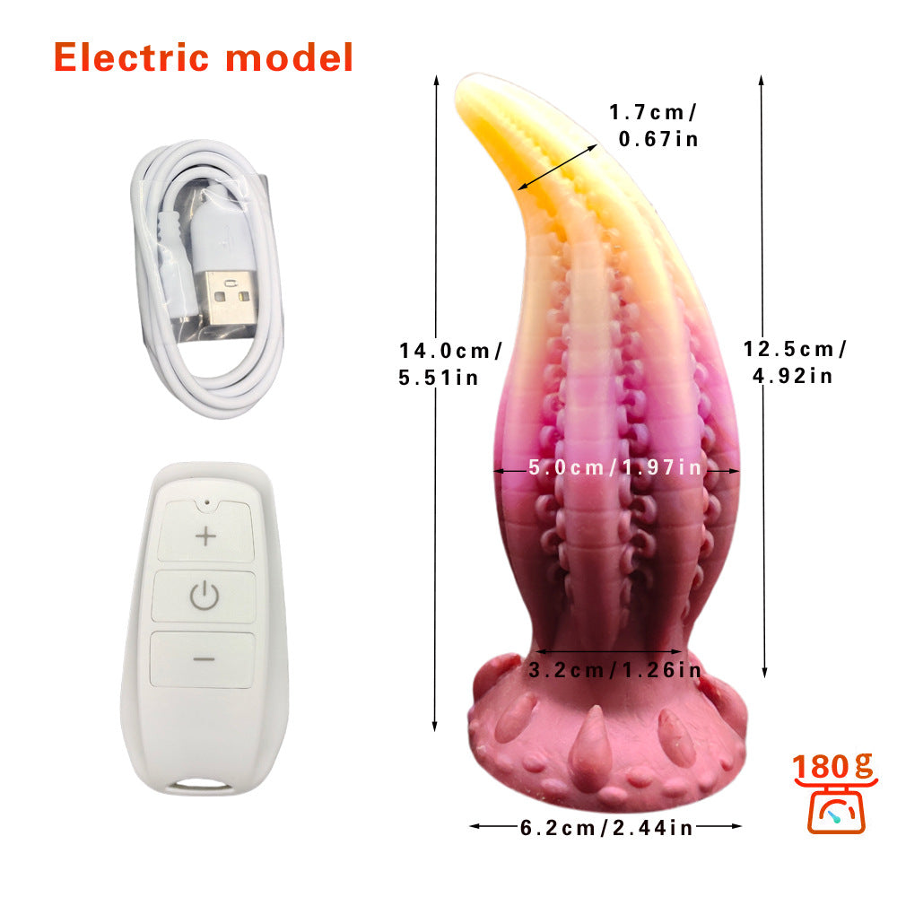 5.51'' Insertable Octopus-tentacle Silicone Dildo - Octopus Tentacle - image 4