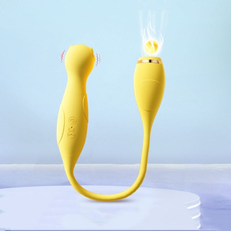 Double Heads Clitoris Teasing Stimulation Vibrator - image 0