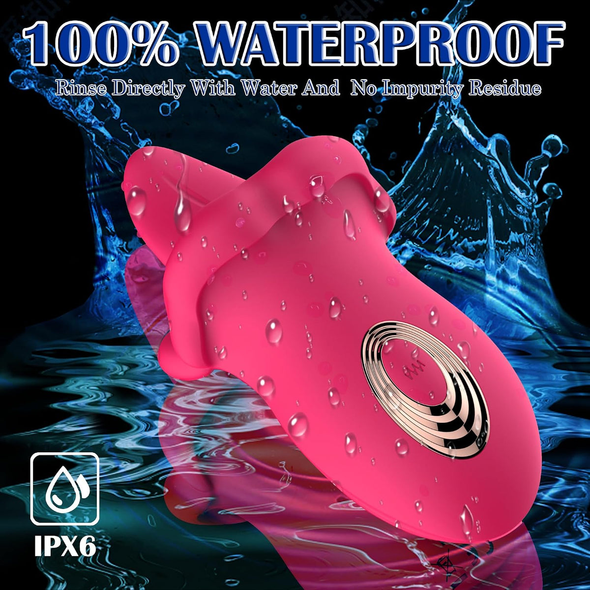 Peach Tease Tongue Vibrator - image 0