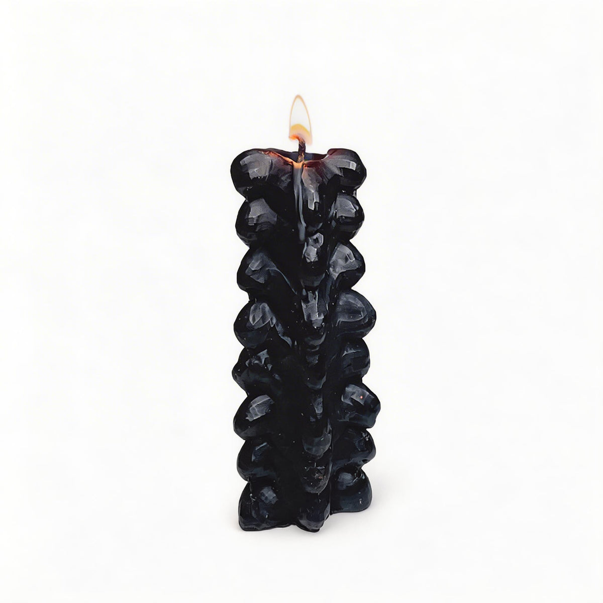 Spine-shaped Scented Candle - Black - image 0