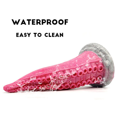 Octopus-Shape-Fantasy Tongue Realistic Dildo - image 4