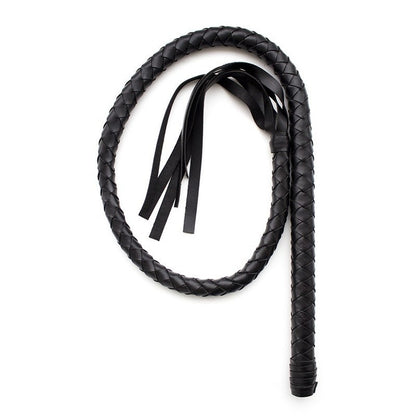 Obey's BDSM Flogger Whisper - Black - 3.74 feet - image 2