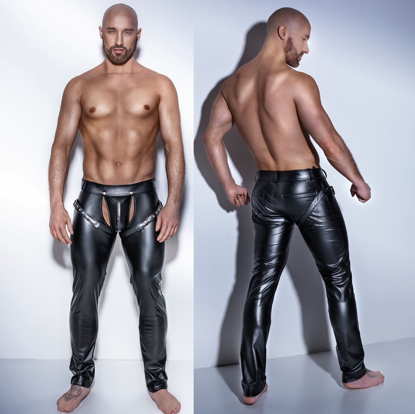 Men's Wetlook Leggings - image 8