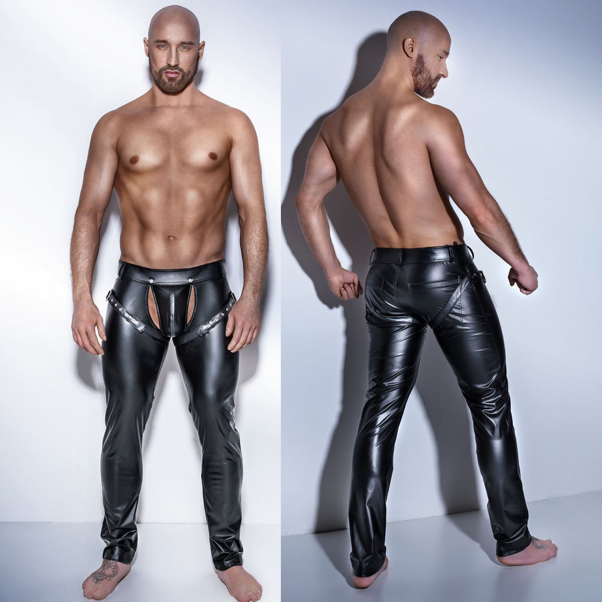Men's Wetlook Leggings - image 8