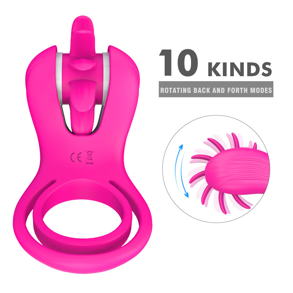 Roxy Licking & Vibrating Cock Ring - image 1