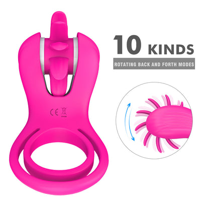 Roxy Licking & Vibrating Cock Ring - image 1