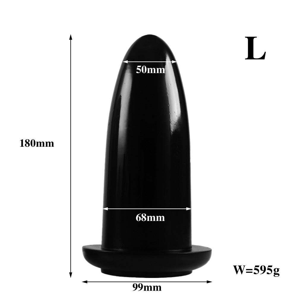 BulletSilk Anal Plug - Black - L - image 4