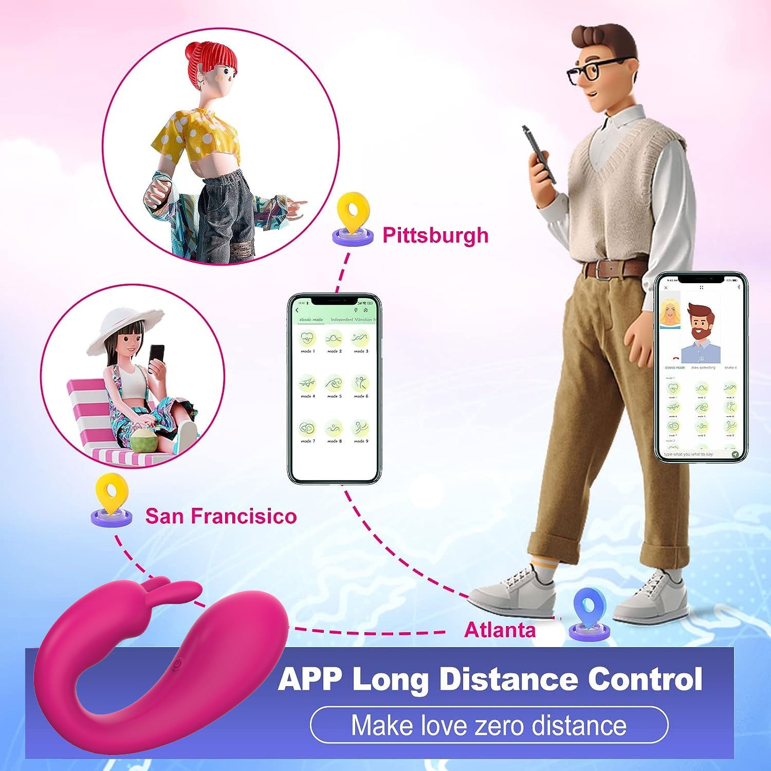 Triple Stimulation 2-in-1 Vibrator - image 4