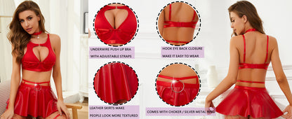 Seductive O-Ring Lingerie Set - image 31