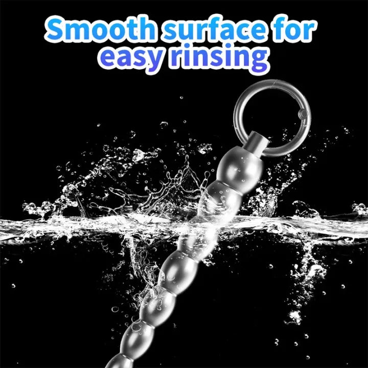 Stainless Steel Beaded Urethral Sound – Gradual Size Trainer for Deep Stretching & Intense Play - image 5
