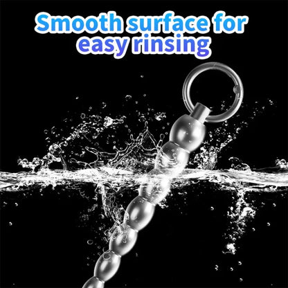 Stainless Steel Beaded Urethral Sound – Gradual Size Trainer for Deep Stretching & Intense Play - image 5