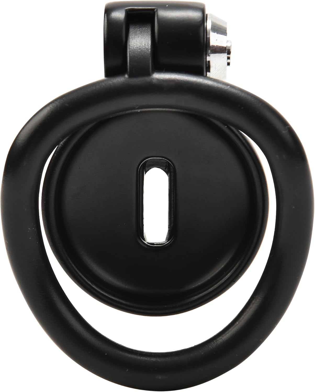 Flat Chastity Cage (Black) - image 2