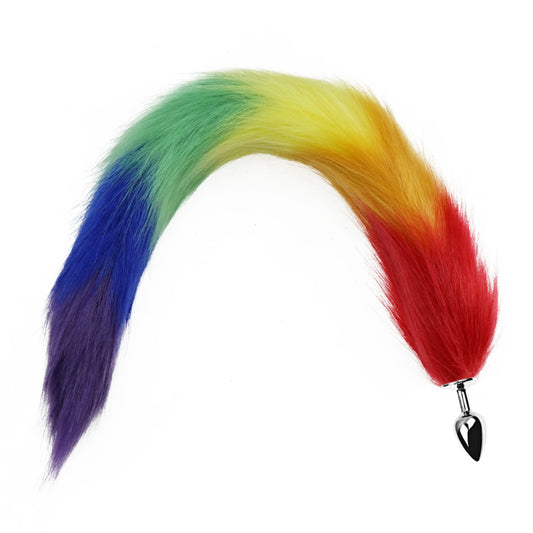 14.9'' Long Fox Tail Butt Plug – 1.10'' Diameter - image 1