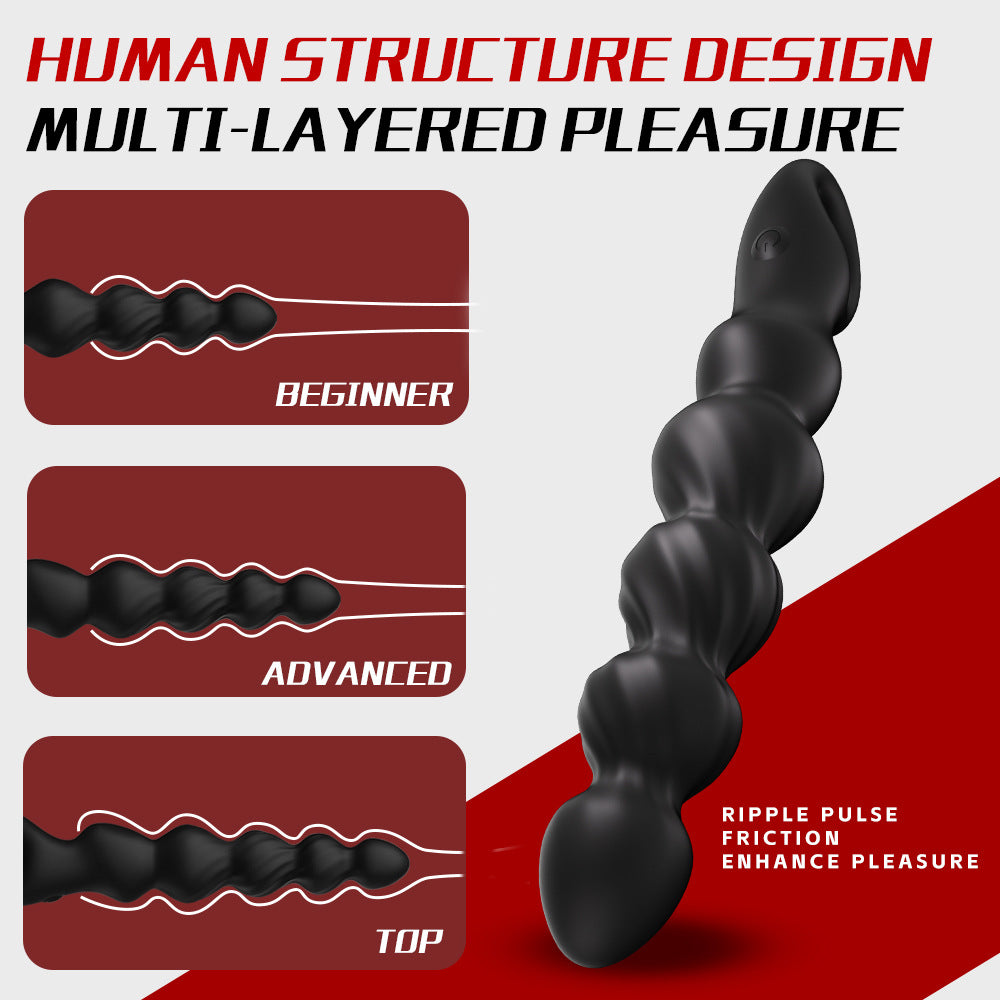 WavePulse Pro - 12X Vibrating Anal Beads - image 10