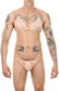 Men's Deep V-neck Lace Trim Sleepwear Sissy Men's Bra - image 16