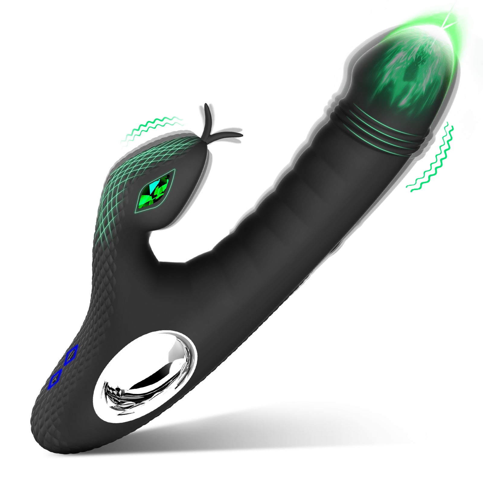 Snake-lnspired G-Spot Dildo Vibrator - image 2
