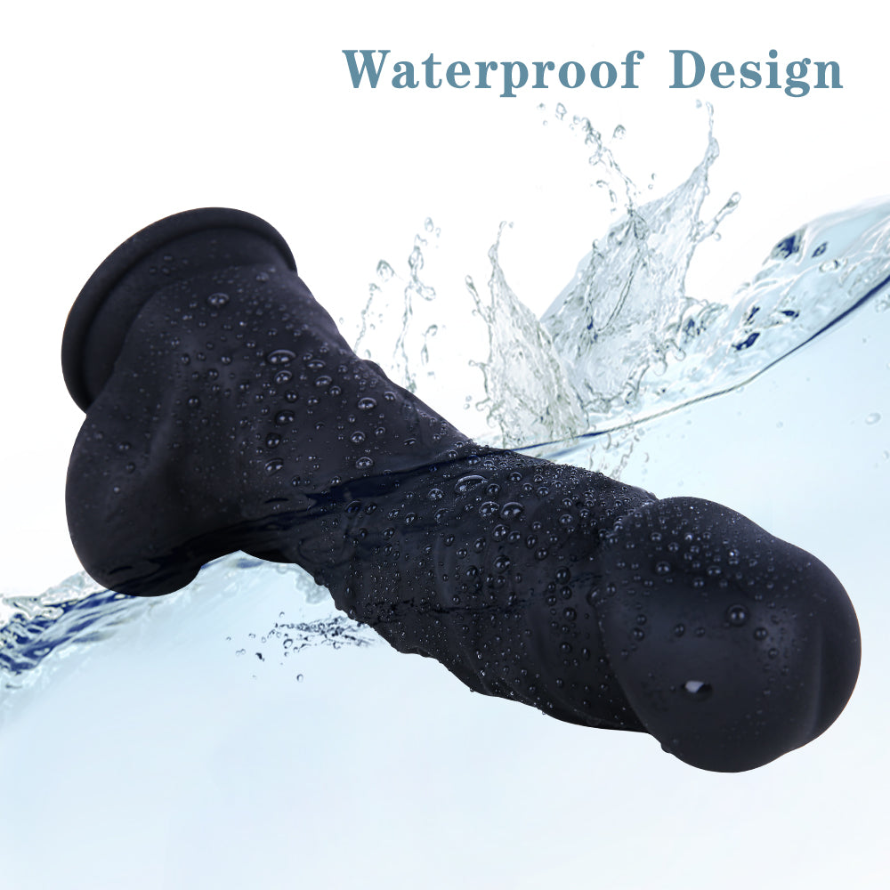 Realistic Veined Silicone Dildo - image 9