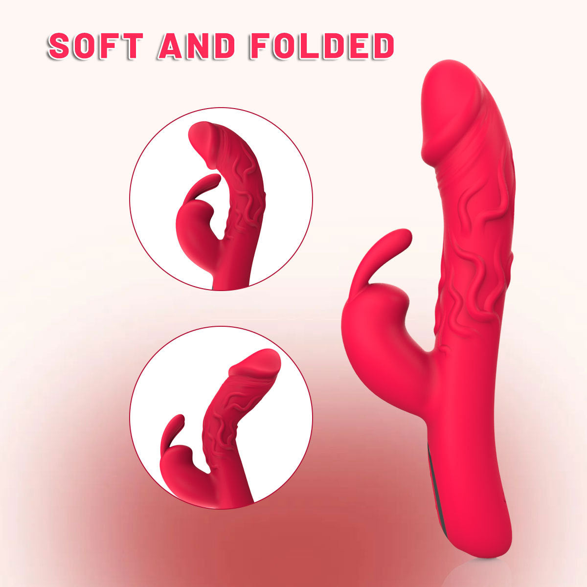 10-Mode Silicone Dual-Stimulation Rabbit Vibrator - image 1