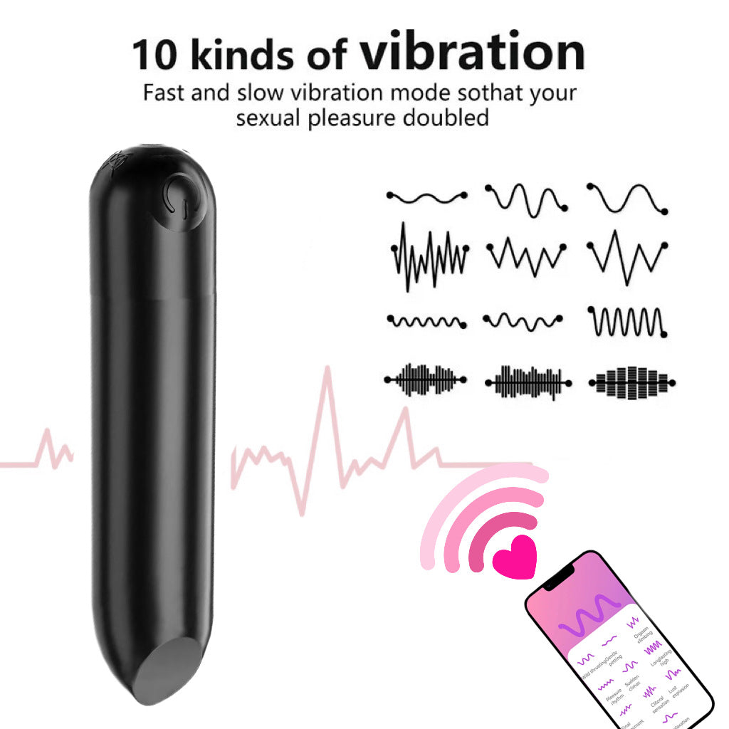 APP Remote Control Bullet Vibrator with 10 Vibration Modes - image 1