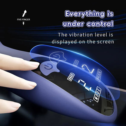 Rechargeable 10-Speed Male Vibrator with Magnetic Charge - image 3