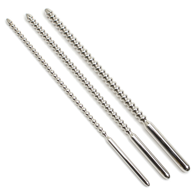 Solid Beaded Urethral Sound - L: 9.5mm - image 2