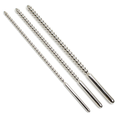 Solid Beaded Urethral Sound - L: 9.5mm - image 2