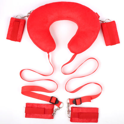 BDSM Bondage Kit Sex Position Enhancer - Red - image 3