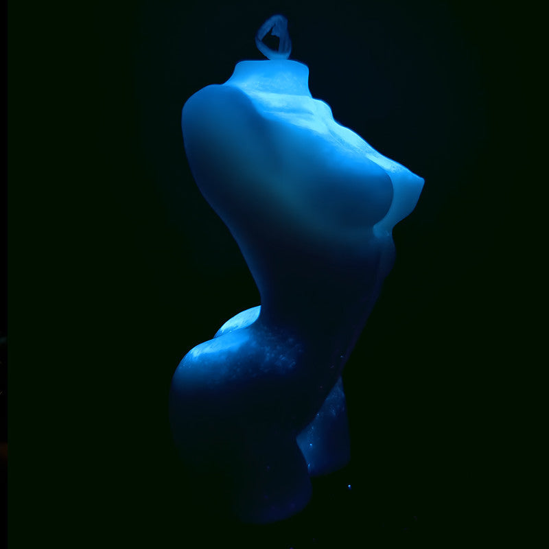 Glow in the Dark Silhouette Low-Temperature Candle - image 0