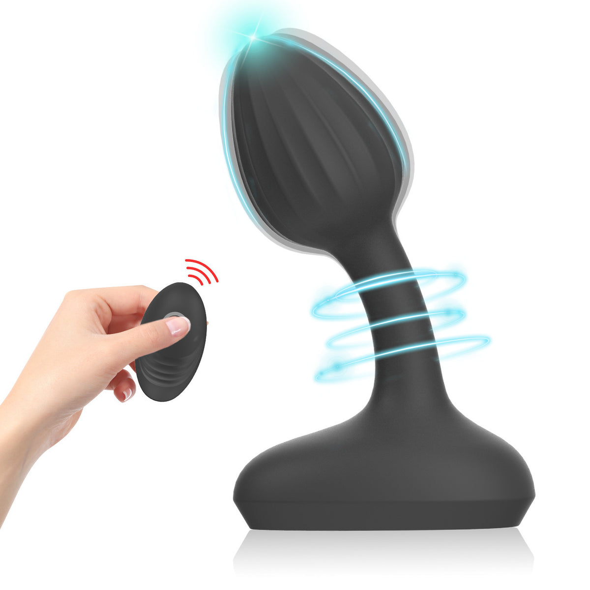 SilkyTouch Anal Plug - Black - image 8