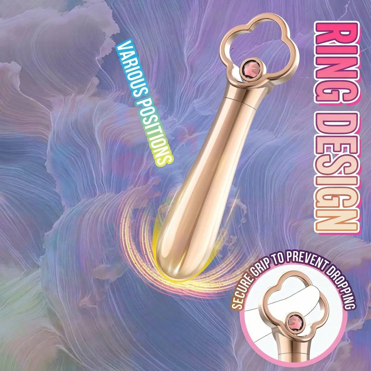 The Luxe Petite Gold Wand - image 3