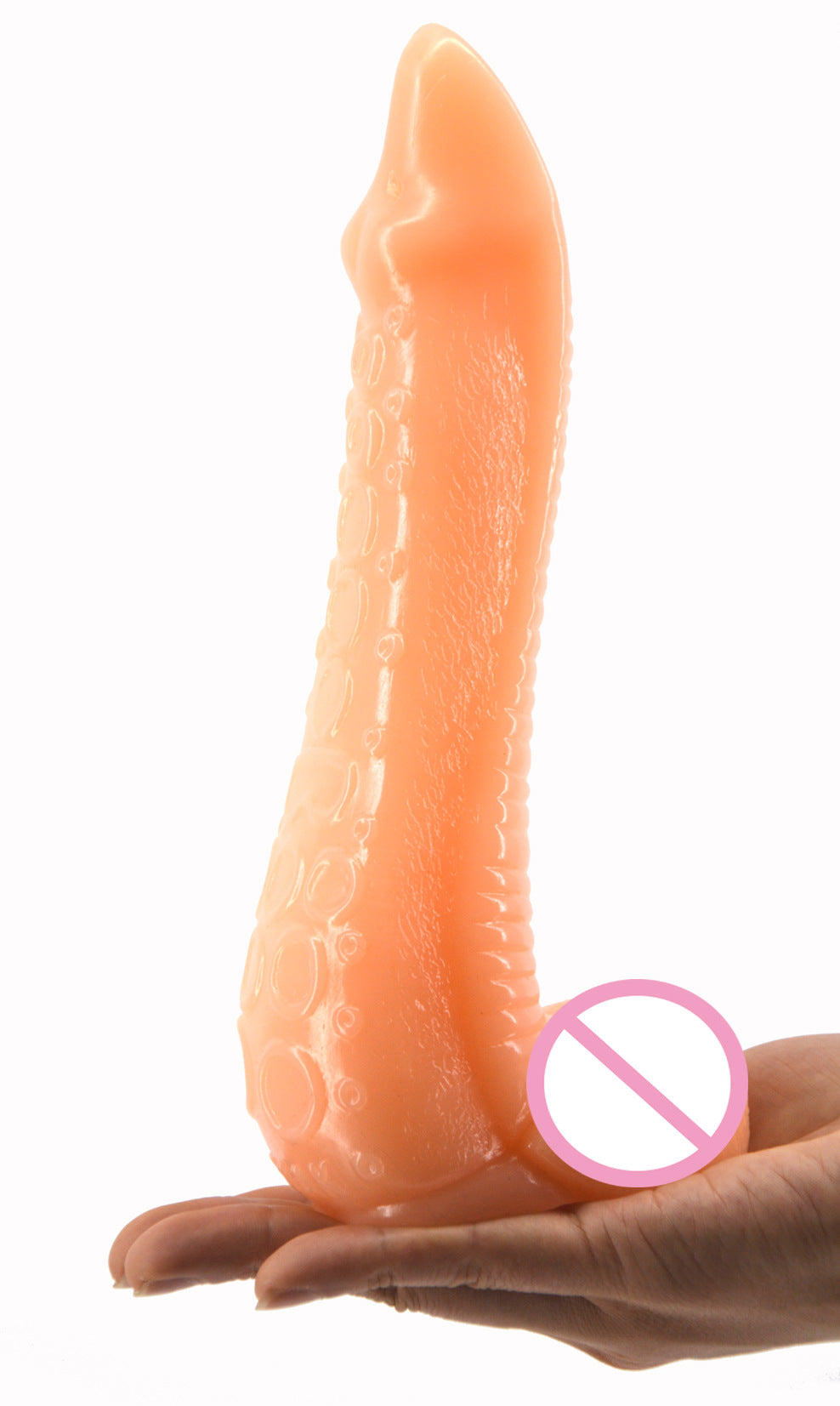 Thick Squid Adult Erotic Animal Dildo - Beige - image 5