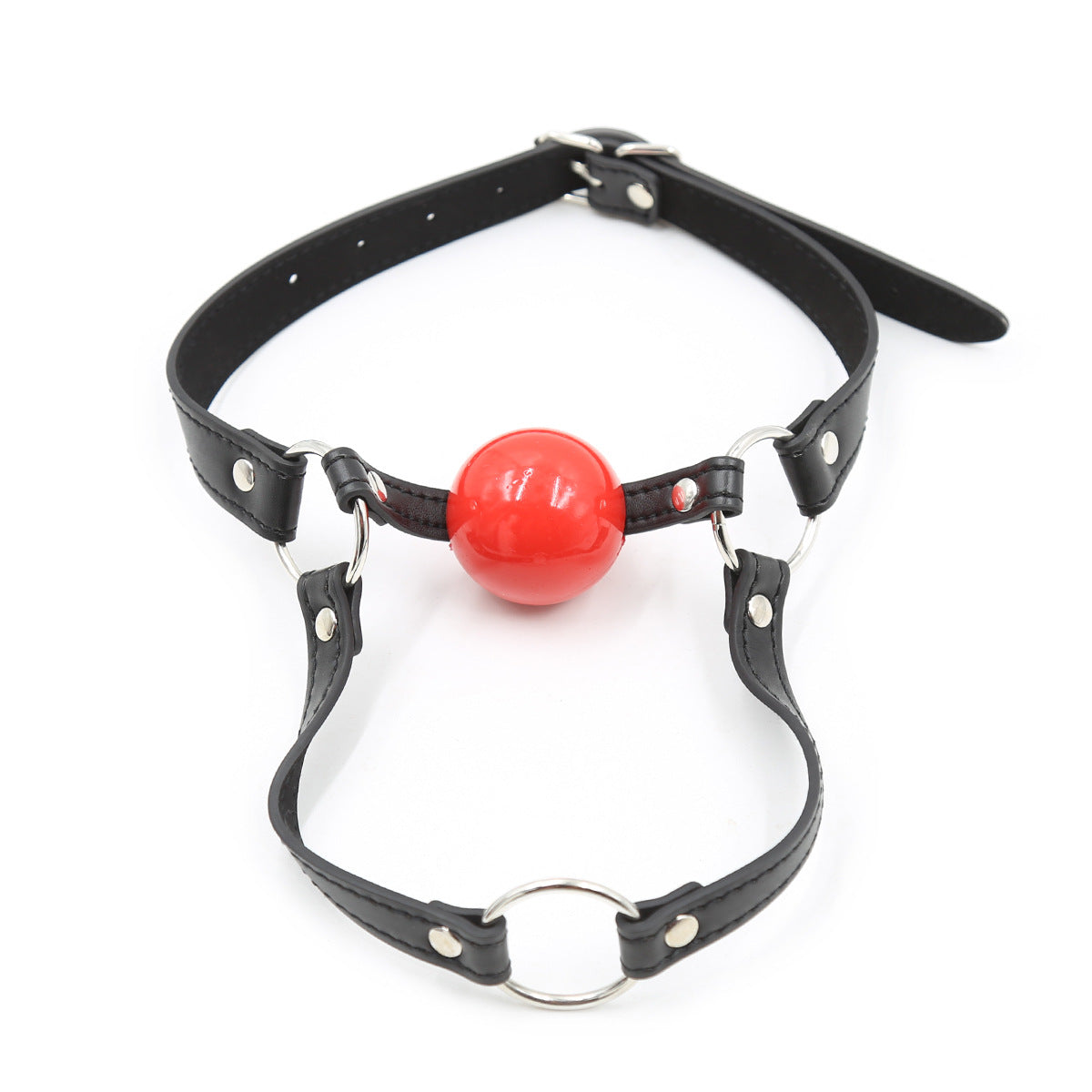 SM Mouth Gag with Leash - image 2