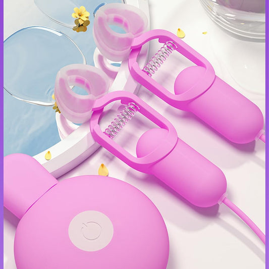 High-Intensity Nipple Clips - Pink - image 1