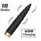 Anal Beads Vibrator – 10-Speed Silicone Massager for Prostate/G-Spot - D - Black - image 22