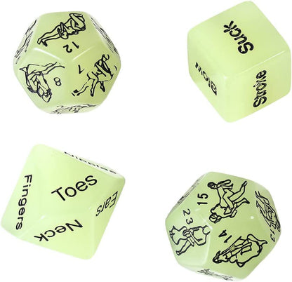 Sex Dice for Adult Couples Sex Games - luminous - image 9