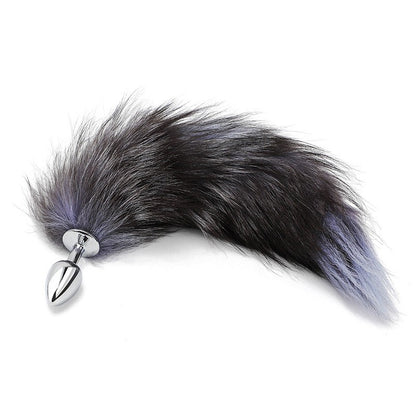 Nightfall Handmade Detachable Plug Fox Tail - 40cm - 40cm - image 2