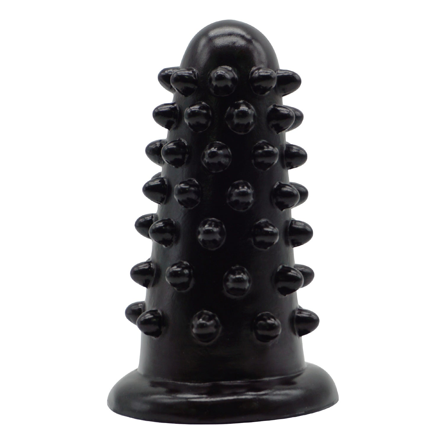 Spiky Sensation Anal Plug - Black - image 6