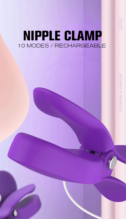 Whisper-Quiet Discreet Vibrating Nipple Clips - image 5