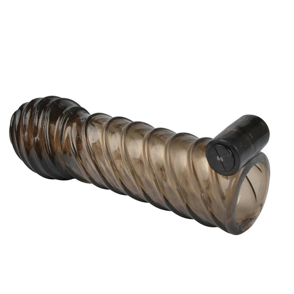 Penis Sleeve Vibrator Penis Extender - image 1